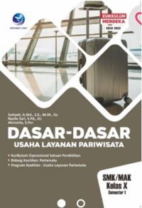 Image of Dasar-Dasar Usaha Layanan Pariwisata SMK/MAK Kelas X Semester 1